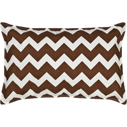 Greendale Home Chevron Complete Decoration Pillows Brown (55.88x35.56)