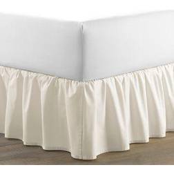 Laura Ashley Ruffled Valance Sheet Beige (190.5x99.06cm)