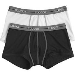 Sloggi Start Hipster 2-pack - Black/White