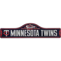 Open Road Brands Minnesota Twins Metal Street Sign Board