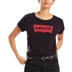 Levi's Women's Batwing Perfect Graphic Logo T-shirt - Black