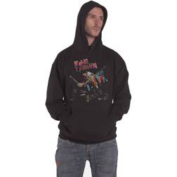 Iron Maiden Unisex Pullover Hoodie/The Trooper (X-Large)