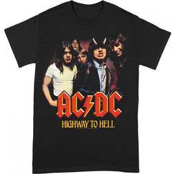 AC/DC Unisex Adult Highway To Hell T-Shirt (Black/Red)