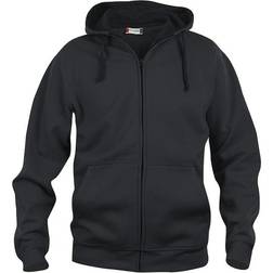 Clique Basic Hoody Full Zip - Zwart