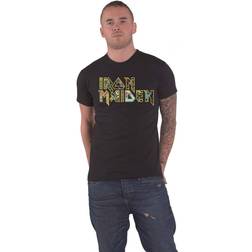 Iron Maiden Men Eddie Logo T-shirt