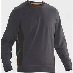 Jobman 5402 Sweatshirt Ronde Hals - Maat M - Zwart