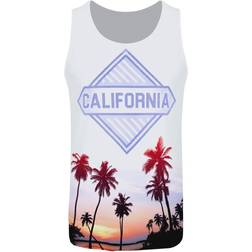 Grindstore California Sub Vest för män White/Multicoloured