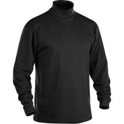 Blåkläder 3320 Long Sleeve Polo Neck 100% Cotton (Black)