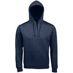 Spencer Hooded Sweatshirt Unisex - Heather Denim