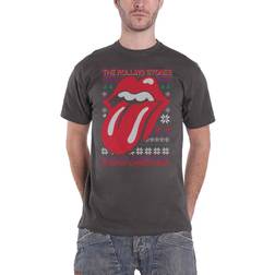 Men Rolling Stones Cosmic Christmas Slim Fit T-shirt Charcoal