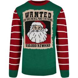 Urban Classics Sudadera Wanted Christmas Jersey - Vert