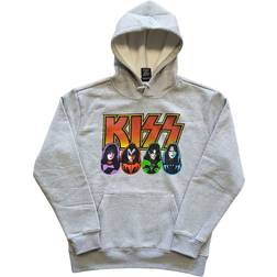 Kiss Felpa con Cappuccio Logo - Black Unisex