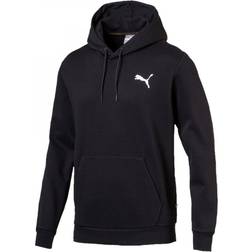 Puma Ess Logo Hoodie Fl, Black-Cat, 3xl, Tröjor