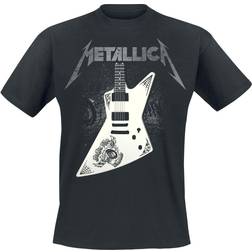 Metallica Camiseta de Manga Corta Papa Het Guitar Tee - Black