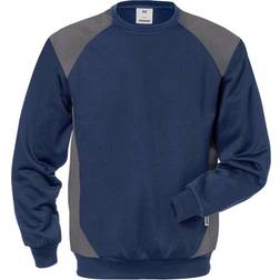 Fristads Fristads Sweatshirt 7148 SHV - Marinblå/Grå