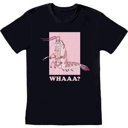 Rick and Morty Rick And Morty Unisex Adult Rick Shrimp T-Shirt (Black)