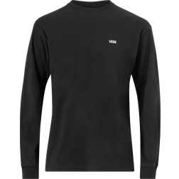 Vans Maglietta A Maniche Lunghe Left Chest Hit - Black/White Uomo