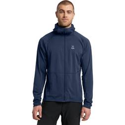 Haglöfs Fleecejacke Skuta Hood - Tarn Blue