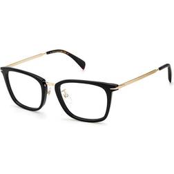 David Beckham Cadres optiques Db 7060/f col. 2m2 Hommes CarrÃ Noir