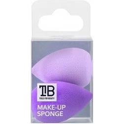 Mimo Mimo Makeup Sponge Mini Water Drop Purple 2' Set