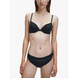 Calvin Klein Lätt Fodrad Demi BH - Black