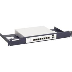 Rackmount.IT UB-RACK RM-UB-T2 Monteringssats för nätverksenhet rackmontering mörkt metallicblå 1U 19" för Ubiquiti UniFi Switch US-8-150W