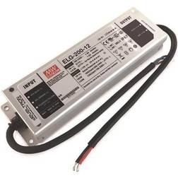 Develtron DEVELTRON 12vdc led strømforsyning 200w ip67 meanwell