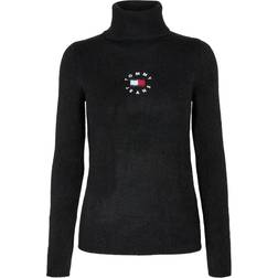 Tommy Hilfiger Tiny Turtleneck Sweater - Black