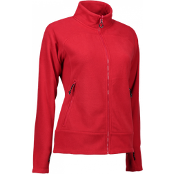 ID Active Fleece Zip Jacket - Red