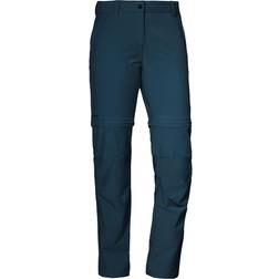 Schöffel Ascona Zip Off Pants - Gray/Violet