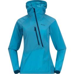 Bergans Cecilie Light Wind Anorak Women Clear Ice Blue