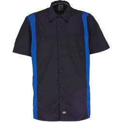 Dickies Men's Two-Tone Short Sleeve Work Shirt