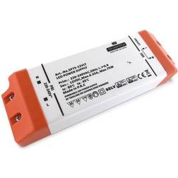 DEVELTRON 12vdc led strømforsyning 75w dæmpbar snappy