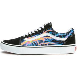 Vans Glow Flame Lav-Top Sneaker - Sort/Hvid