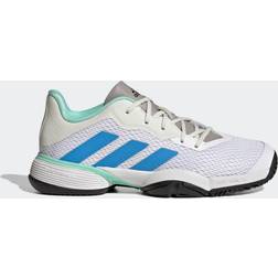 Adidas Scarpe da Padel Bianco Blu Junior Gy4017