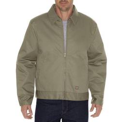 Dickies Fodrad Eisenhower Jacka Med Dragkedja - Khaki