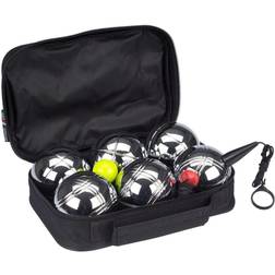 Get & Go Boulespel V 6 Balls Silver 52JU-CHR-Uni