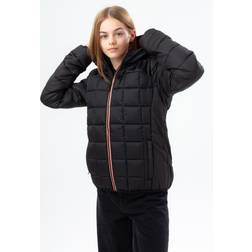 Hype Kid's Baffled Casual Jacket - Black