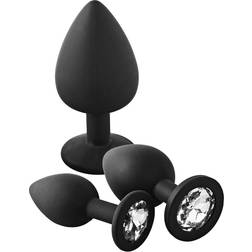 Dream Toys Fantasstic Anal Training Kit, 7,3 9,3 cm schwarz weiß