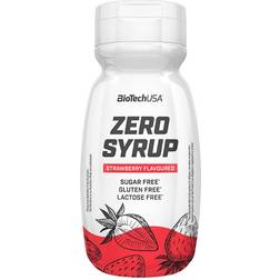 BioTechUSA ZERO SYRUP 320 ml-Strawberry