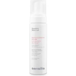 Sensilis Gentle Cleansing Mousse, Cleansing Foam for Sensitive and Reactive Skin with Hyaluronic Acid and Vitamin B5 (Pack of 1) 200ml