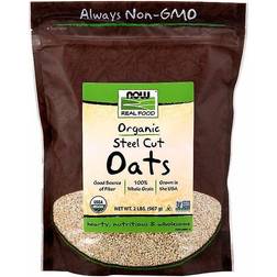 Now Foods Real Food Organic Steel Cut Oats 2 lbs