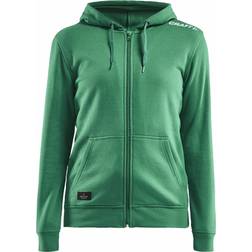 Craft Sudadera con cremallera para mujer - Vert