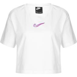 Nike Sportswear Cropped Dance T-shirt - White