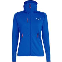 Salewa Women's Agner Hybrid Polarlite Durastretch Hooded Jacket Calypso Coral Melange