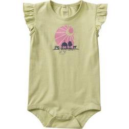 Carhartt Baby Girls' Day on Farm Onesie