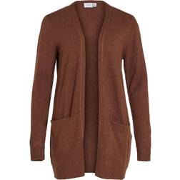 Vila Ril Open Cardigan - Brown