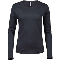 Tee jays Kvinnor/Damer Interlock långärmad T-shirt med lång ärm