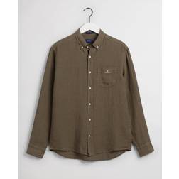 Gant Mens Garment Dyed Linen Shirt
