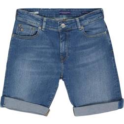 Scotch & Soda Denim Shorts Unisex Kleding Blauw